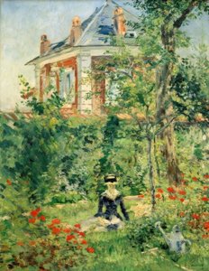 Dans le jardin de Bellevue - Édouard Manet
